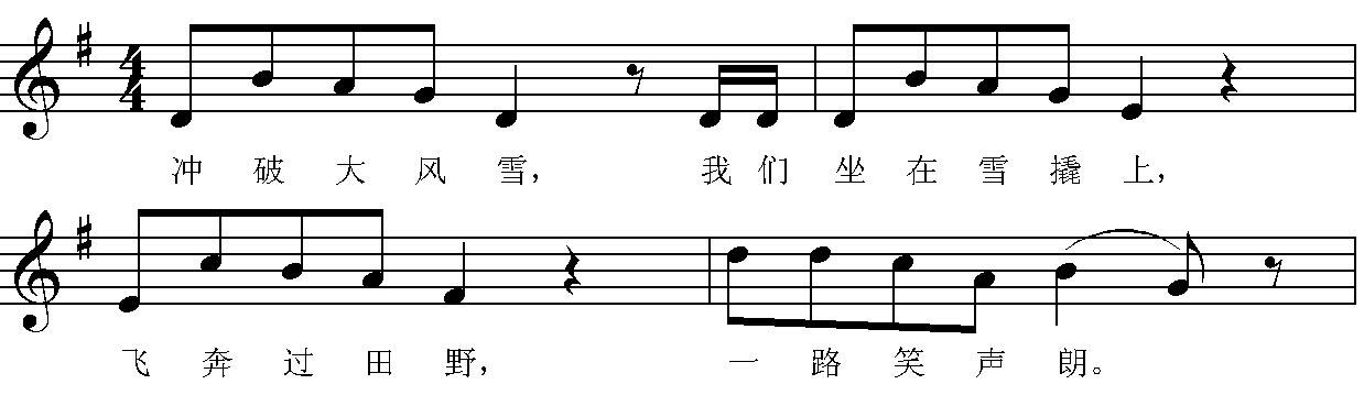 写歌 作曲 教学 节奏的表现形态2 第一节节奏 第二章 音乐的主要