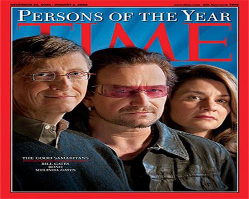 U2乐队的主唱波诺入选2005年《时代》杂志年度人物（中）.jpg