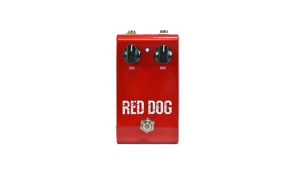 视听：单块效果器- Rockbox Red Dog Distortion Overdrive Pedal 失真 